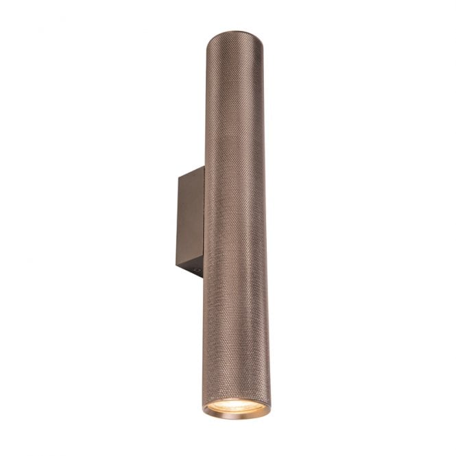 Westport Lighting Westport Large Moto Knurl Up & Down Wall Light - Bronze