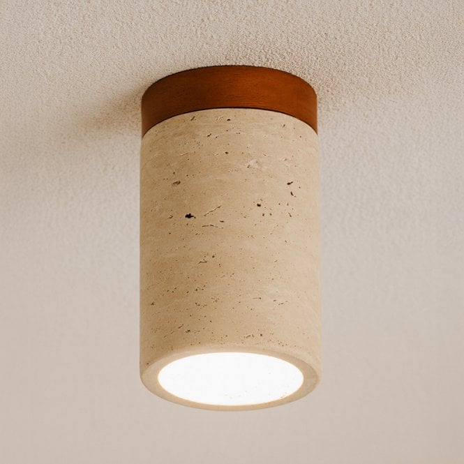 Westport Lighting Westport Loft Travertine Stone Ceiling Spotlight - Natural