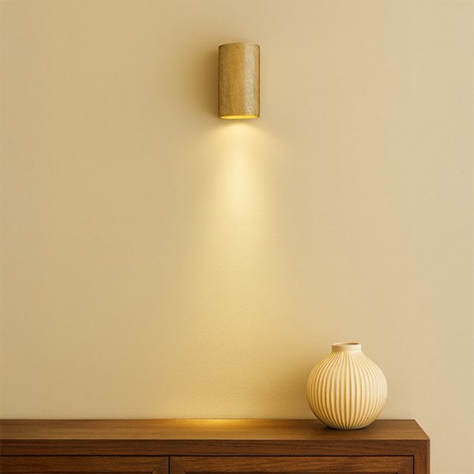 Westport Lighting Westport Moto Knurl Wall Light - Brass