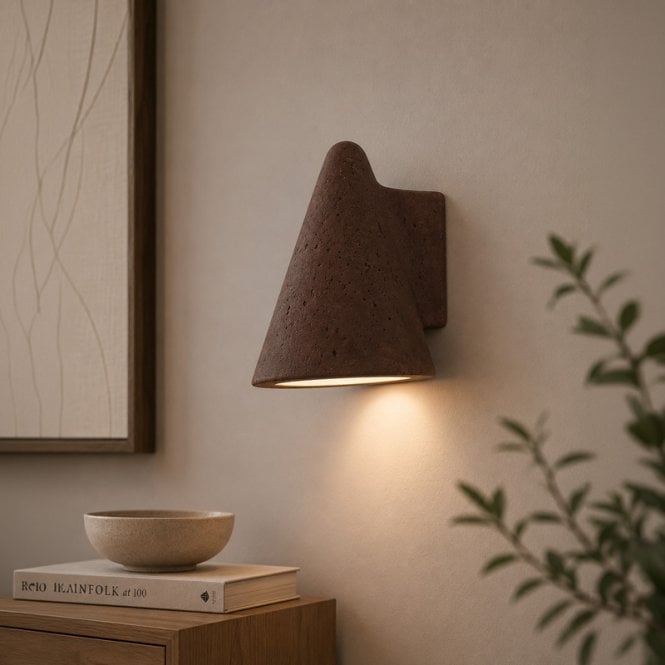 Westport Lighting Westport Sloane Concrete Wall Light - Brown