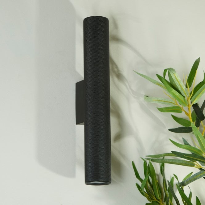 Westport Lighting Westport Southampton Up & Down Wall Light - Knurled Black