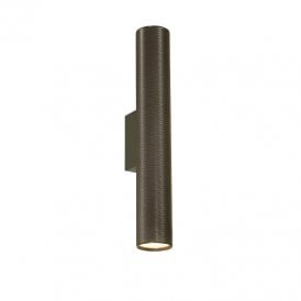 Westport Southampton Up & Down Wall Light - Knurled Bronze