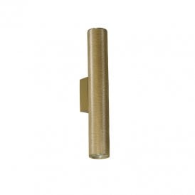 Westport Southampton Up & Down Wall Light - Knurled Gold