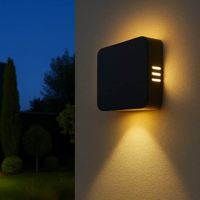 Westport Lighting Westport Southport LED Outdoor Flush Light - Dark Grey