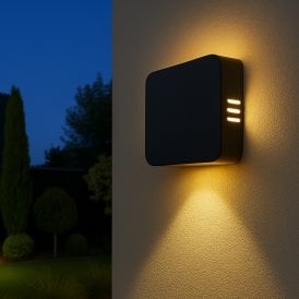 Westport Southport LED Outdoor Flush Light - Dark Grey