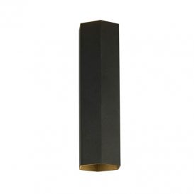 Westport Wainscott Up & Down Wall Light - Black