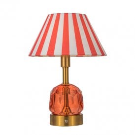 Wisteria Agnes USB Rechargeable LED Touch Table Lamp - Gold