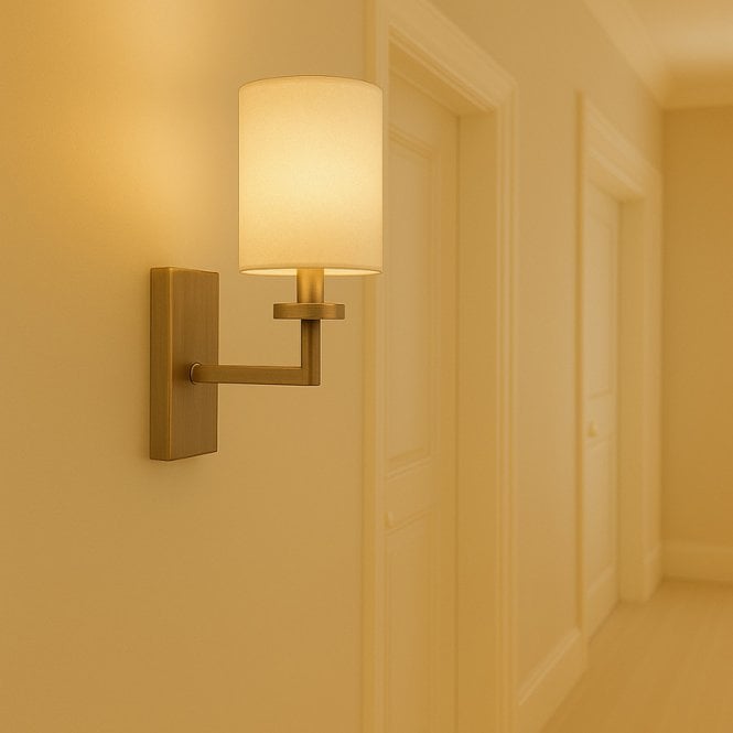 Wisteria  Brook Wall Light - Bronze