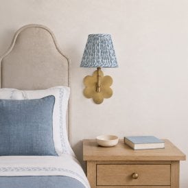 Wisteria Daphne Adjustable Swing Arm Wall Light - Blue