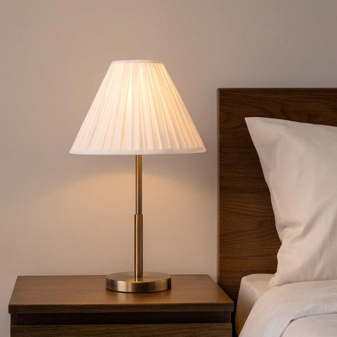 Wisteria  Hope Table Lamp - Antique Brass