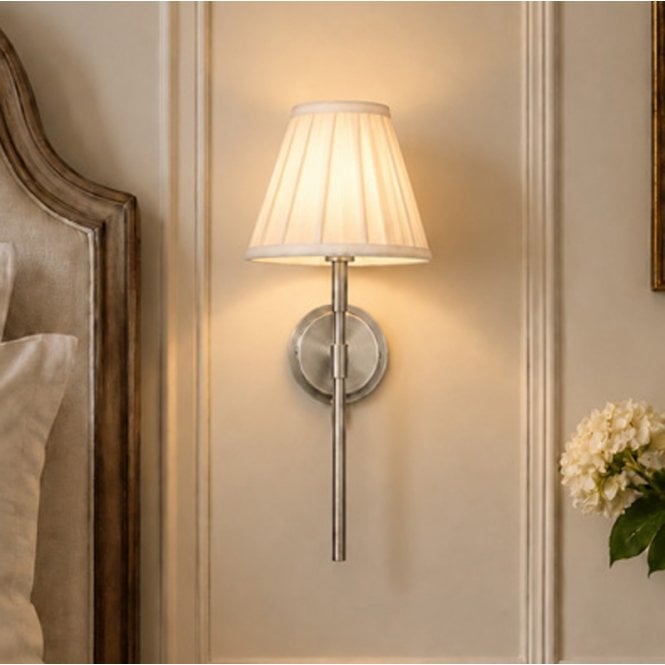 Wisteria  Kensington Wall Light - Satin Nickel