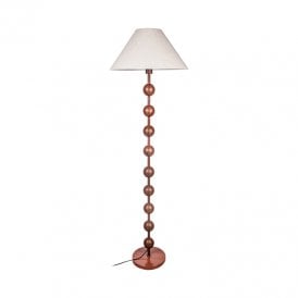Wisteria Margo Floor Lamp - Brown
