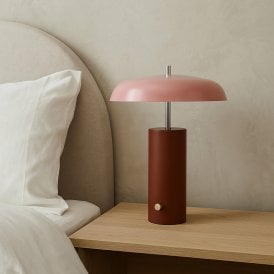 Wisteria Moulins 420 Table Lamp - Red