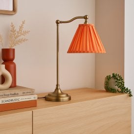Wisteria Pear Table Lamp - Antique Brass