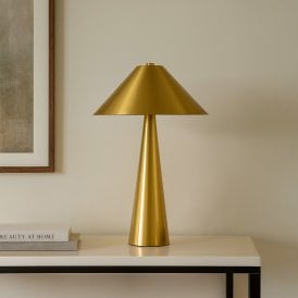 Wisteria Pimlico LED Table Lamp - Brushed Brass