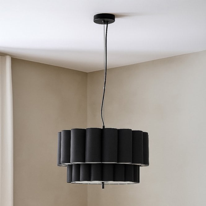 Wisteria  Soho Ceiling Pendant Light - Black