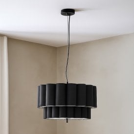 Wisteria Soho Ceiling Pendant Light - Black