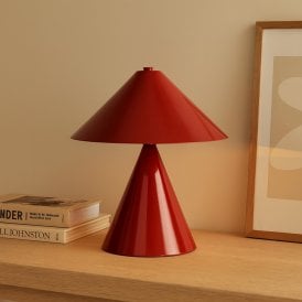 Wisteria Striker Table Lamp - Red